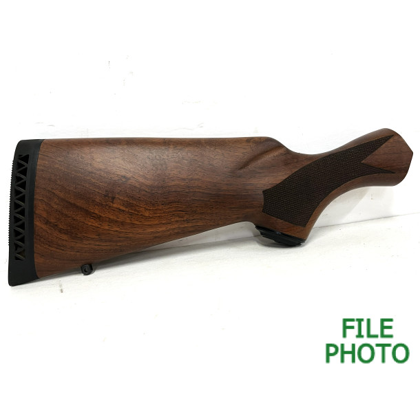 Butt Stock - Walnut - w/ Ventilated Recoil Pad - Checkered - Grip Cap - Original Butt Stock - Walnut - w/ Ventilated Recoil Pad - Checkered - Grip Cap - Original